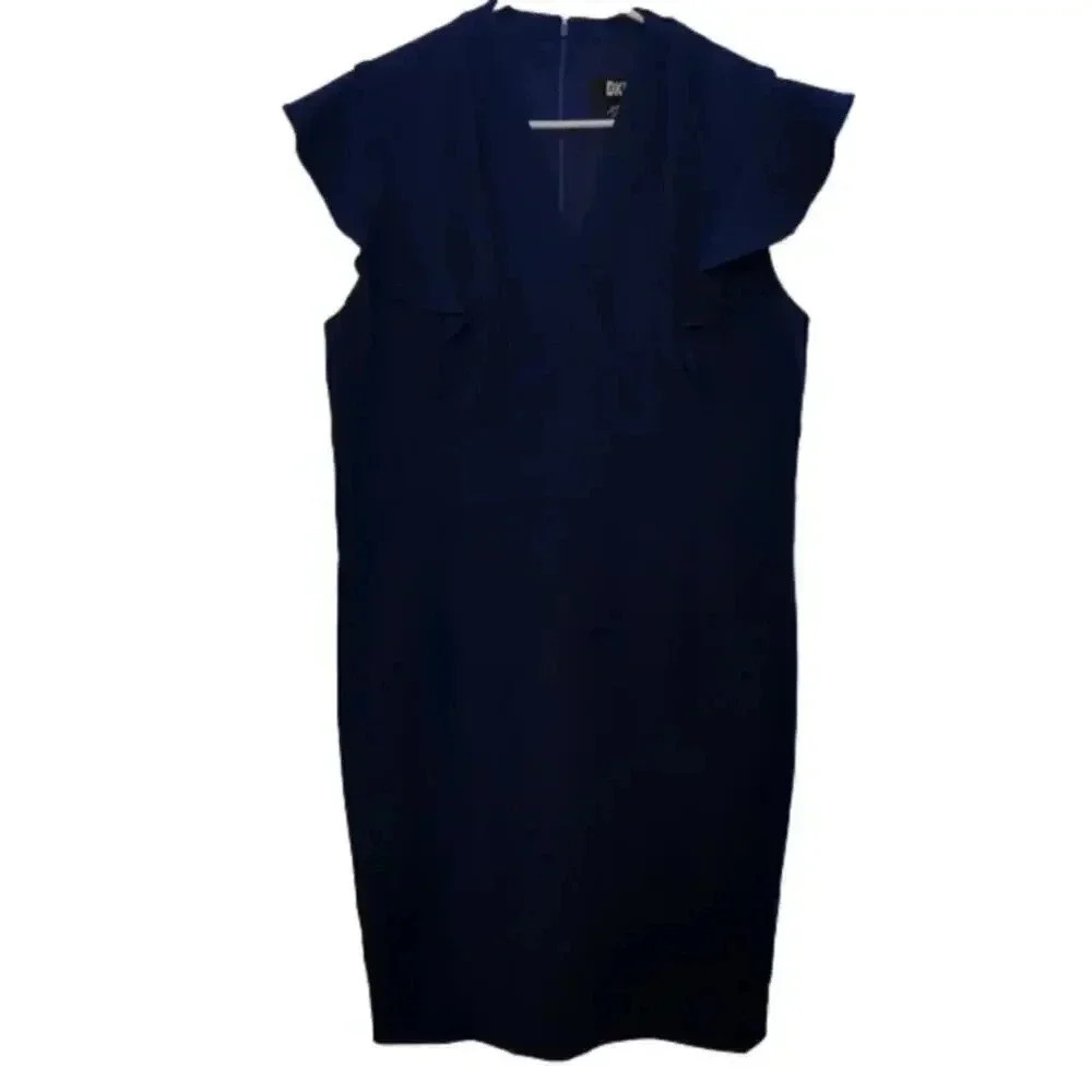 DKNY women's blue dress